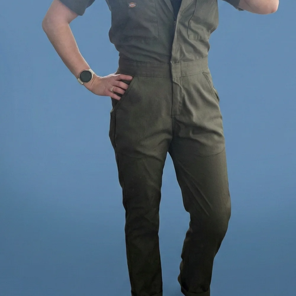 Dickies Moss Green Coverall - Picture 5 of 7